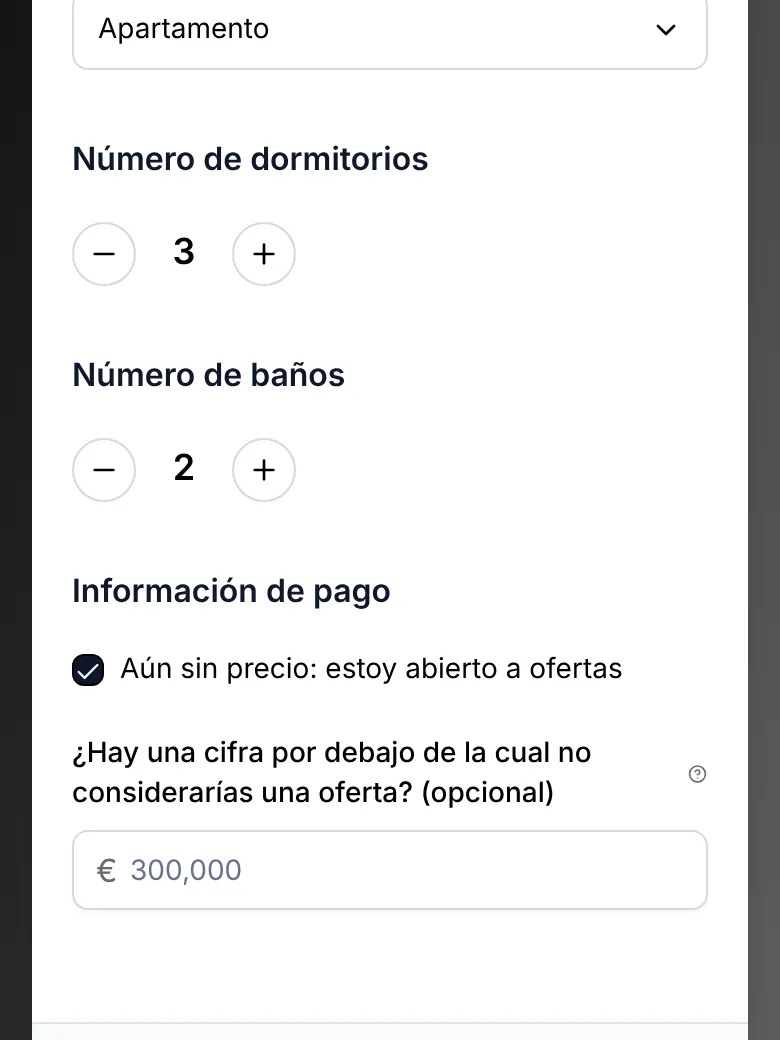 El formulario del anuncio, paso 2: Revisa lo básico