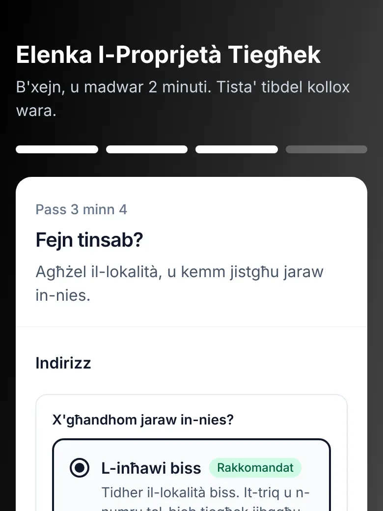 Il-formola tar-reklam, pass 3: Agħżel iż-żona